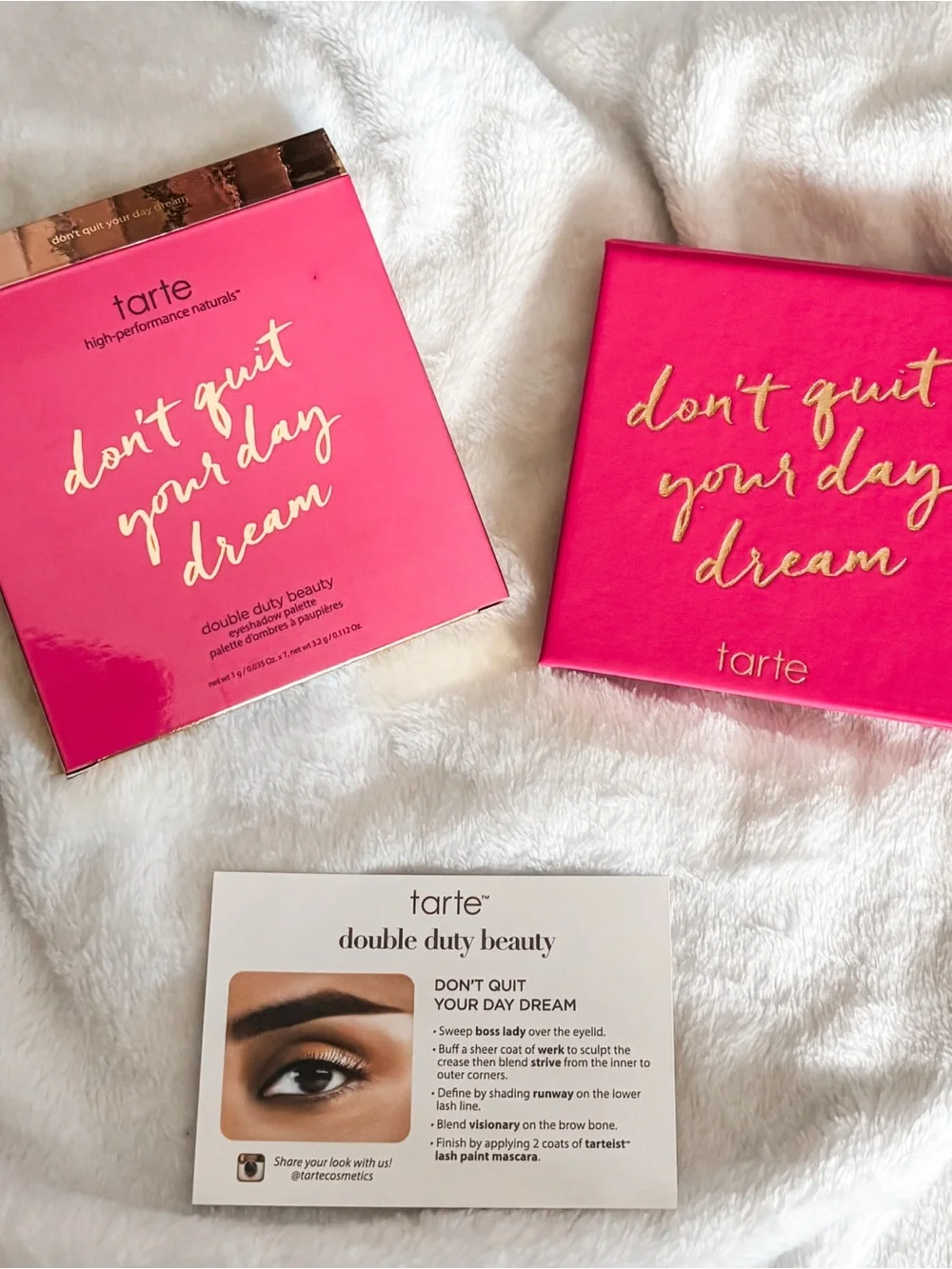 NIB! Tarte Don’t Quit Your Daydream Eyeshadow Palette